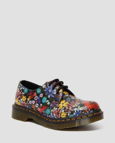 Tenis Oxford Dr Martens 1461 Floral Para Mujer DR5550F